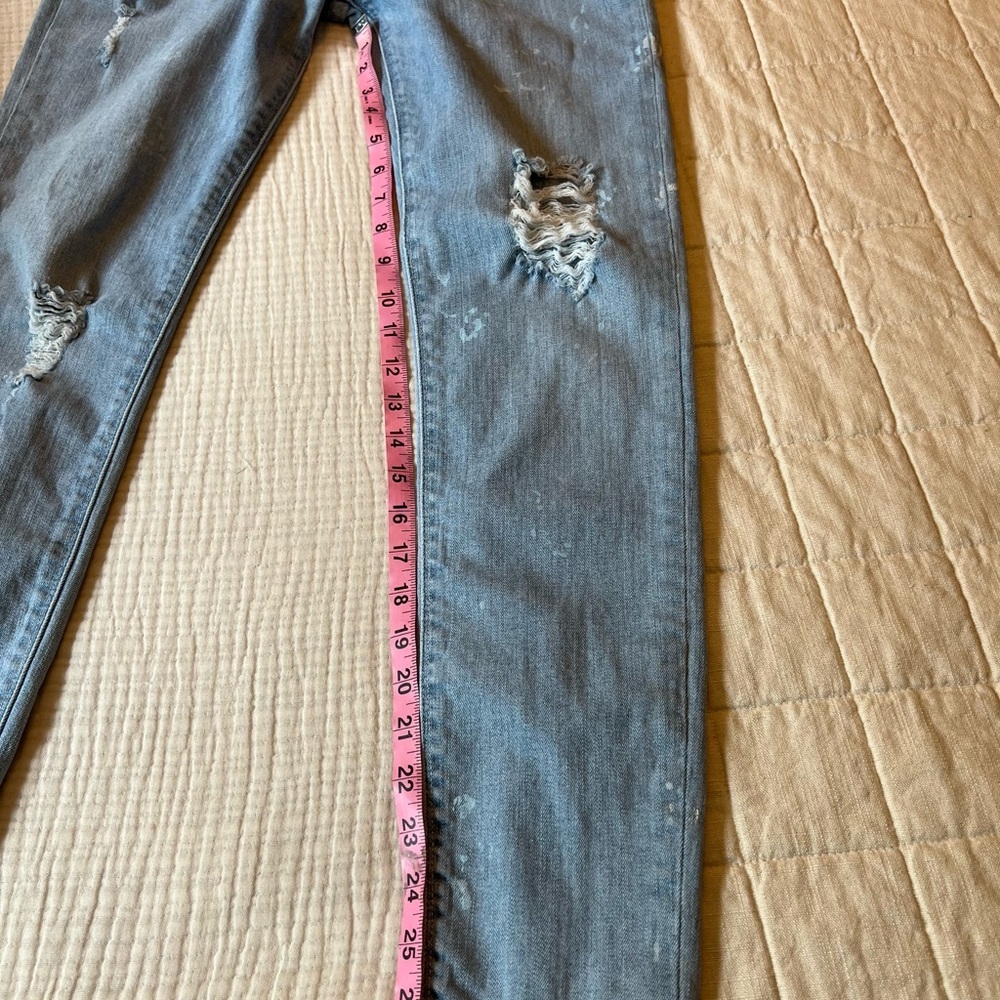 Hudson‎ Nico Midrise Diatressed Super Skinny Jeans in size 28 - Picture 6 of 9